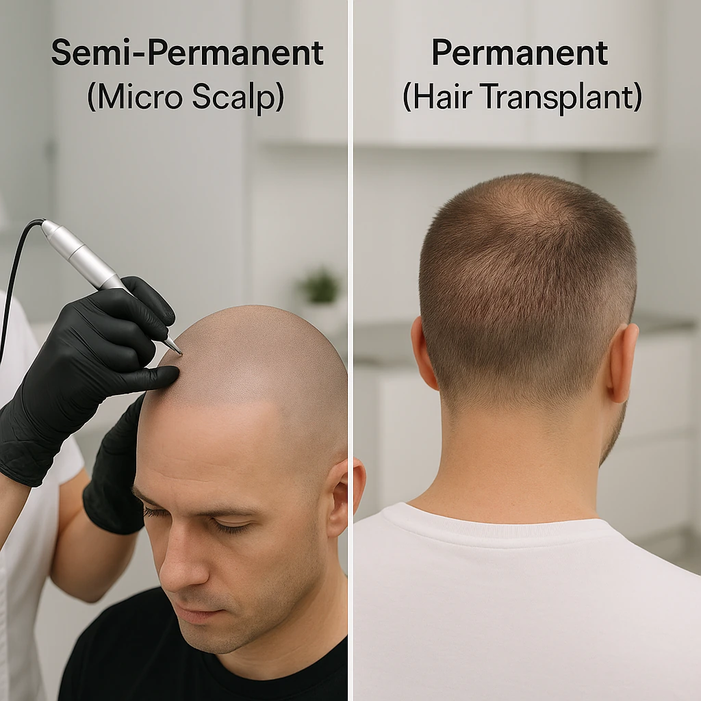 میکرو اسکالپ دائمی است یا موقتی